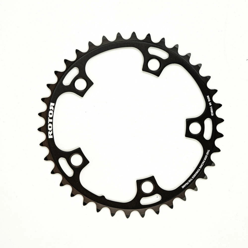 Rotor NoQ Inner Road Chainring - 110 BCD - 5 Bolt #1 - Billede 2