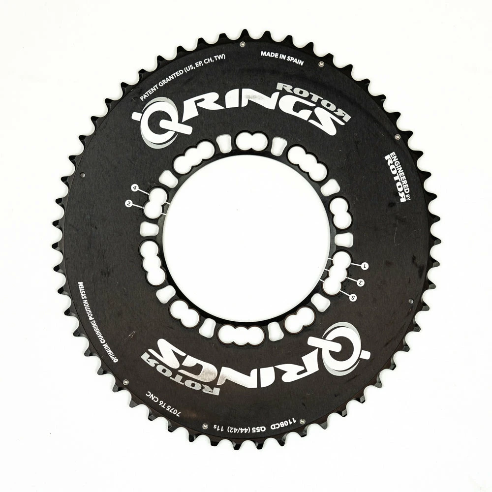 Rotor Outer Aero Oval Q-Ring - 110 - BCD - 5 Bolt #2 - Billede 3