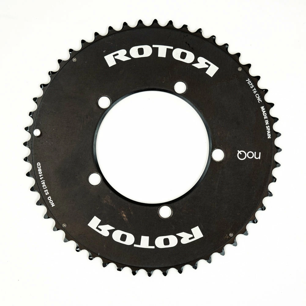 Rotor NoQ Outer Aero Road Chainring - 110 BCD - 5 Bolt
