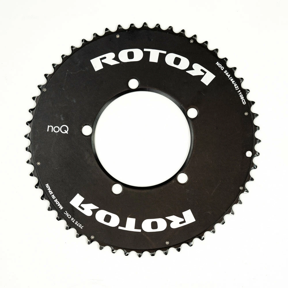 Rotor NoQ Outer Aero Road Chainring - 110 BCD - 5 Bolt - Billede 5