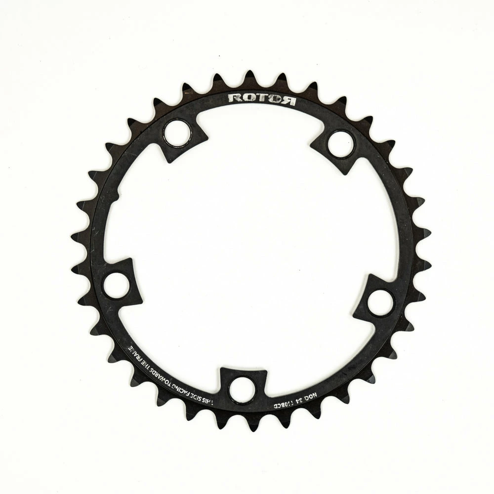 Rotor NoQ Inner Road Chainring - 110 Bcd - 5 Bolt #2