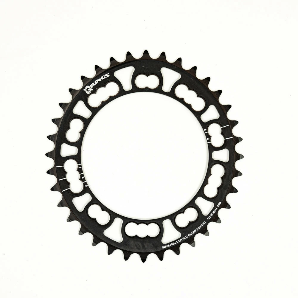 Rotor Q-Rings Oval Inner Chainring - 110 BCD - 5 Bolt