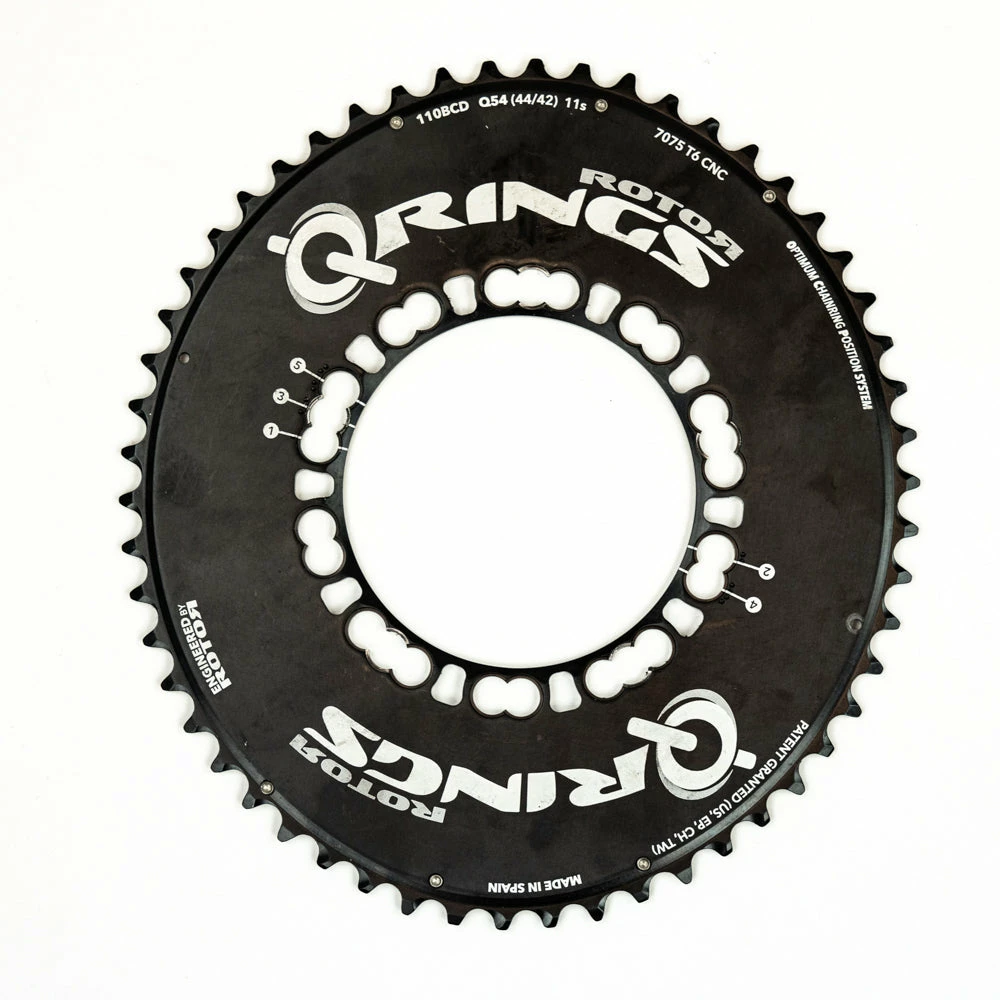 Rotor Outer Aero Oval Q-Ring - 110 - BCD - 5 Bolt #2 - Billede 2
