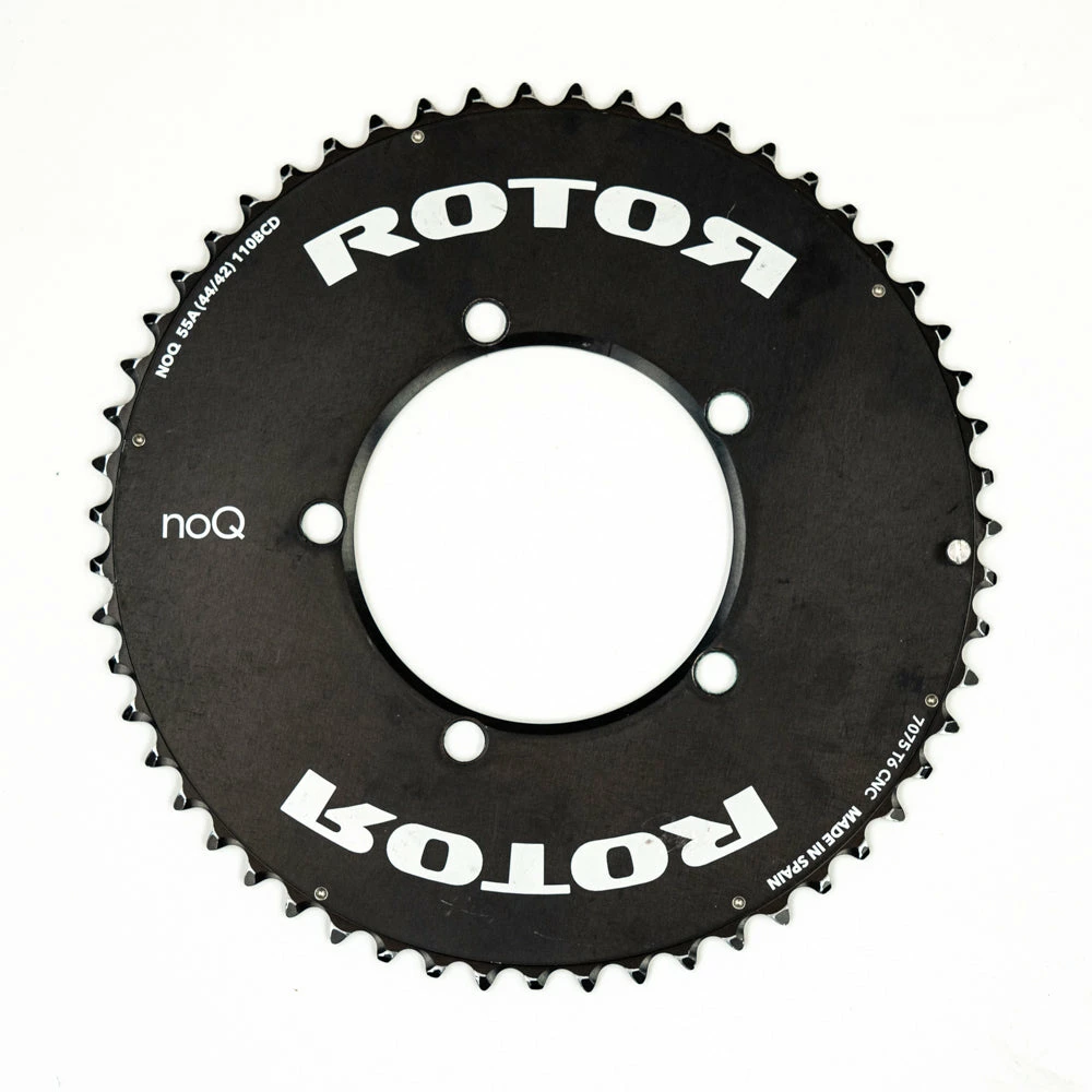 Rotor NoQ Outer Aero Road Chainring - 110 BCD - 5 Bolt - Billede 4