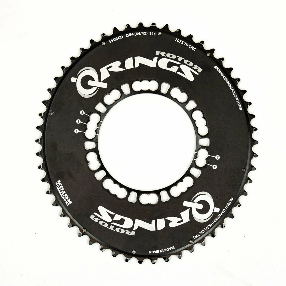 Rotor Outer Aero Oval Q-Ring - 110 - BCD - 5 Bolt #3 - Billede 2