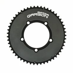 ROTOR Qarbon Round Outer Carbon Chainring - 110 BCD - 53T