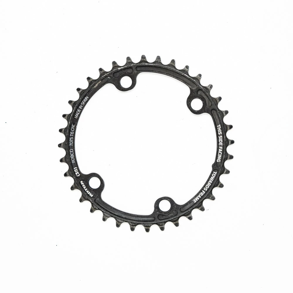 Rotor NoQ Inner Road Chainring - 110 BCD - 4 Bolt #1