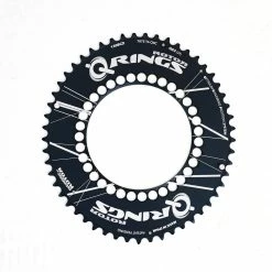 Rotor Q-Rings 53T Aero Oval Outer Chainring - 130 Bcd - 5 Bolt