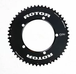 Rotor NoQ 53T Aero Outer Chainring - 130 Bcd - 5 Bolt