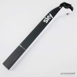 Pinarello Dogma Seatpost - F8/F10/F12 - 22mm Offset - Black/White