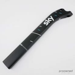 Pinarello Dogma Seatpost - F8/F10/F12 - 22mm Offset - Matte Black & Stripes
