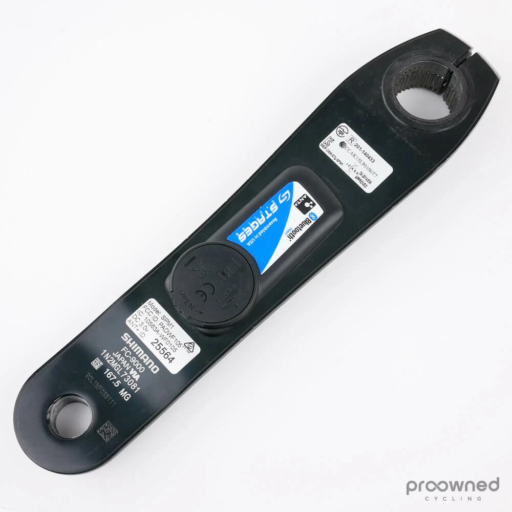 Shimano Dura Ace 9000 - Stages Powermeter - Left Arm - Billede 2