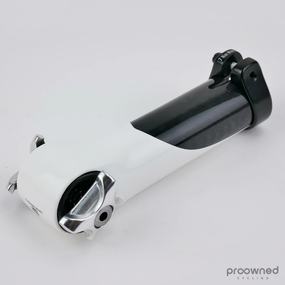 Bontrager Mast Cap For Trek Bikes 150mm White/Black - Billede 2