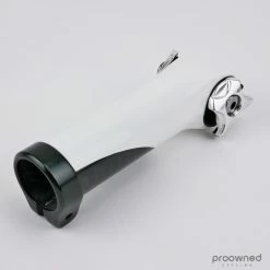 Bontrager Mast Cap For Trek Bikes 150mm White/Black