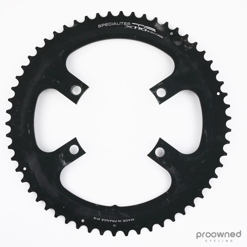 Specialites TA X110 58T/11 Speed Chainring - Shimano 4 Bolt
