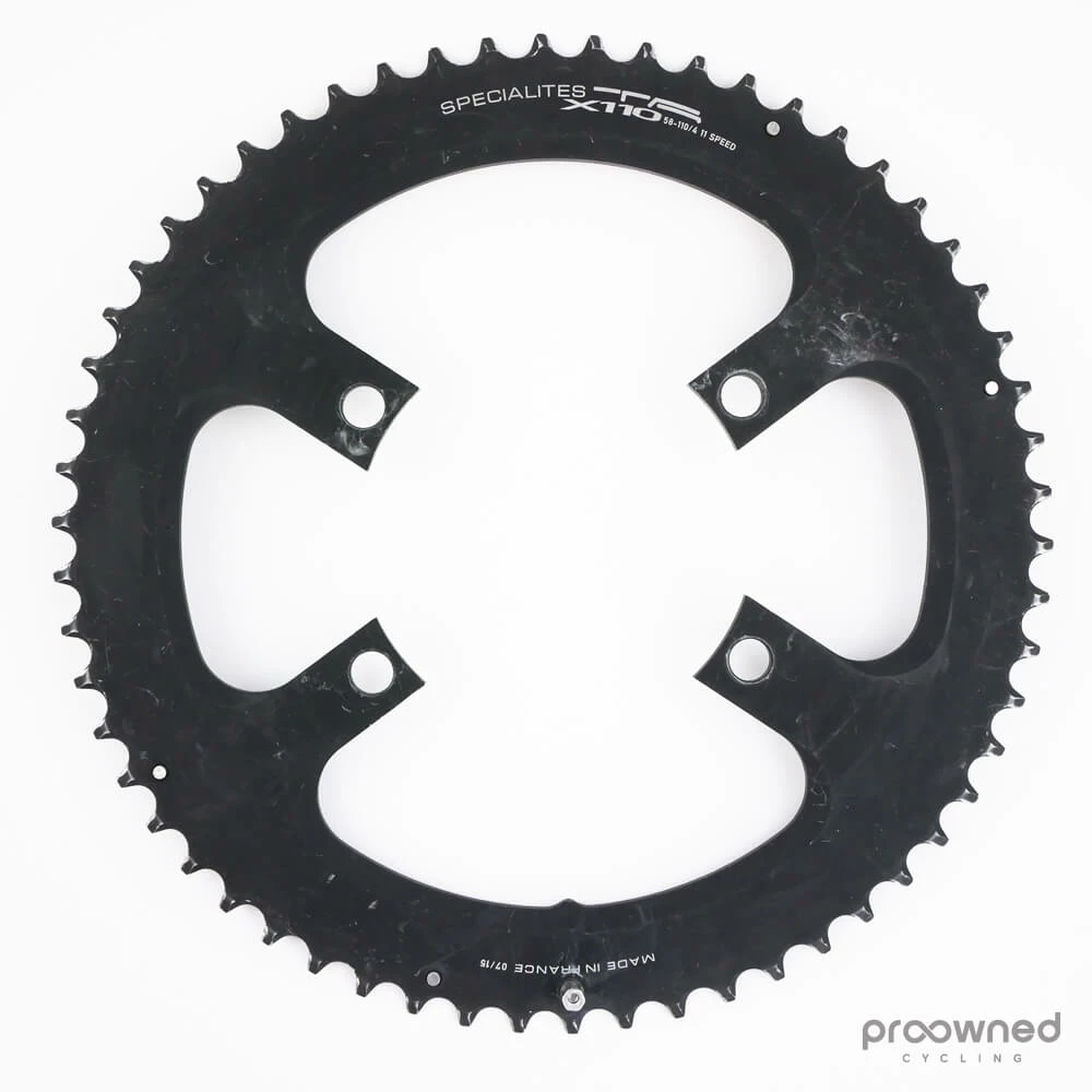 Specialites TA X110 58T/11 Speed Chainring - Shimano 4 Bolt