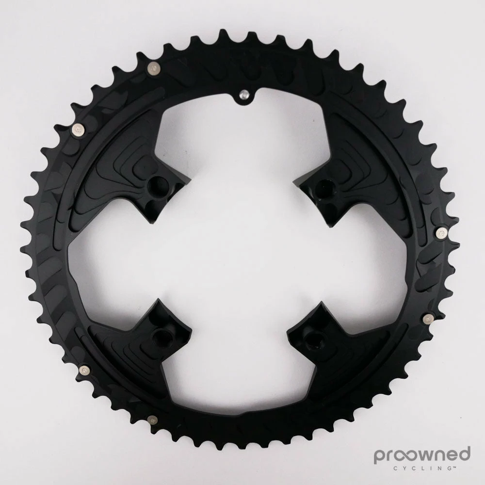 FSA K-Force Light Stealth Black Chainring 53T 110 Bcd ABS - Billede 2