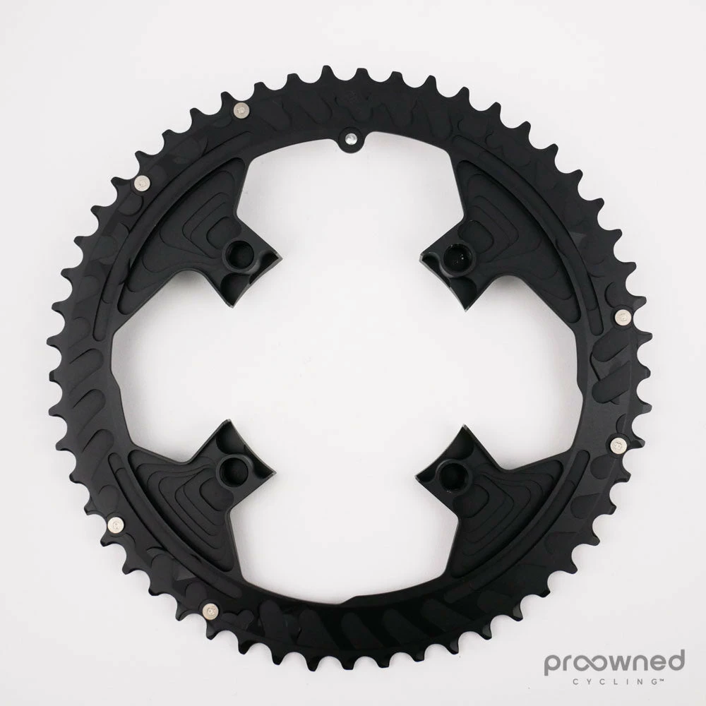FSA K-Force Light Stealth Black Chainring ABS 53T 110 Bcd - Billede 2
