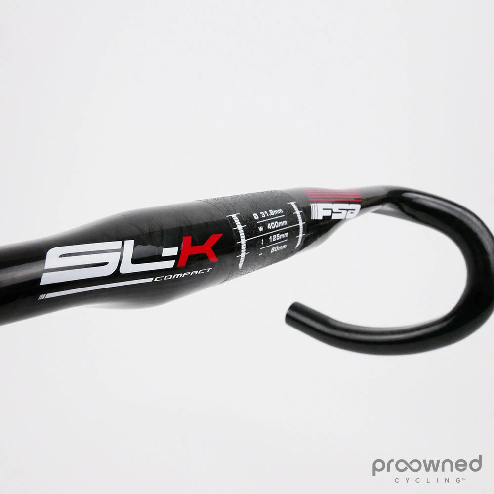 FSA SL-K Compact Carbon Handlebar - Billede 2