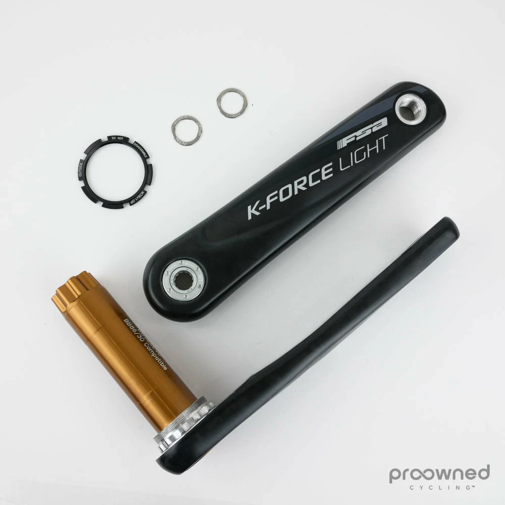 FSA K-Force Light Pedal Arm Set - Billede 2