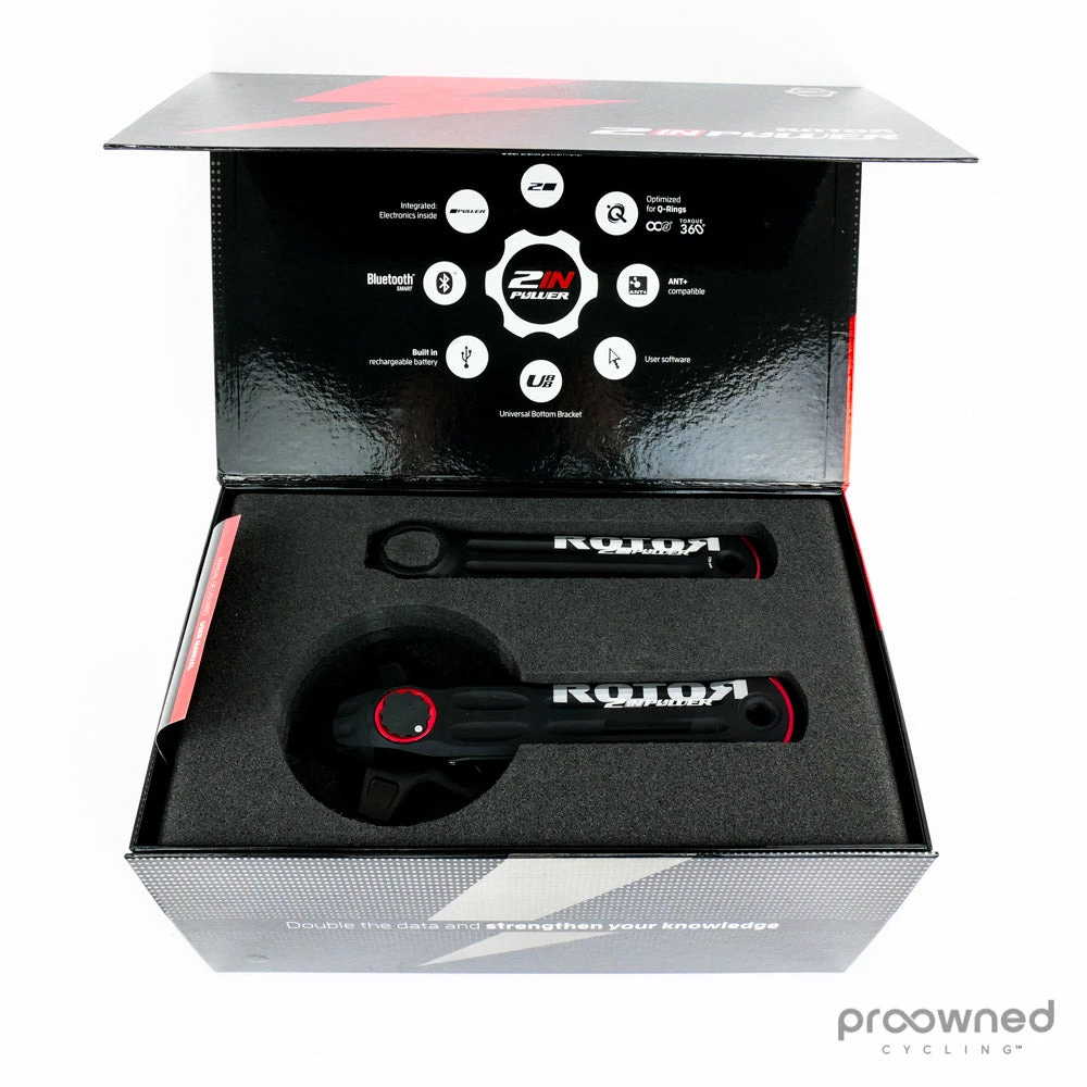 Rotor 2InPower Crankset - 175mm - Billede 4