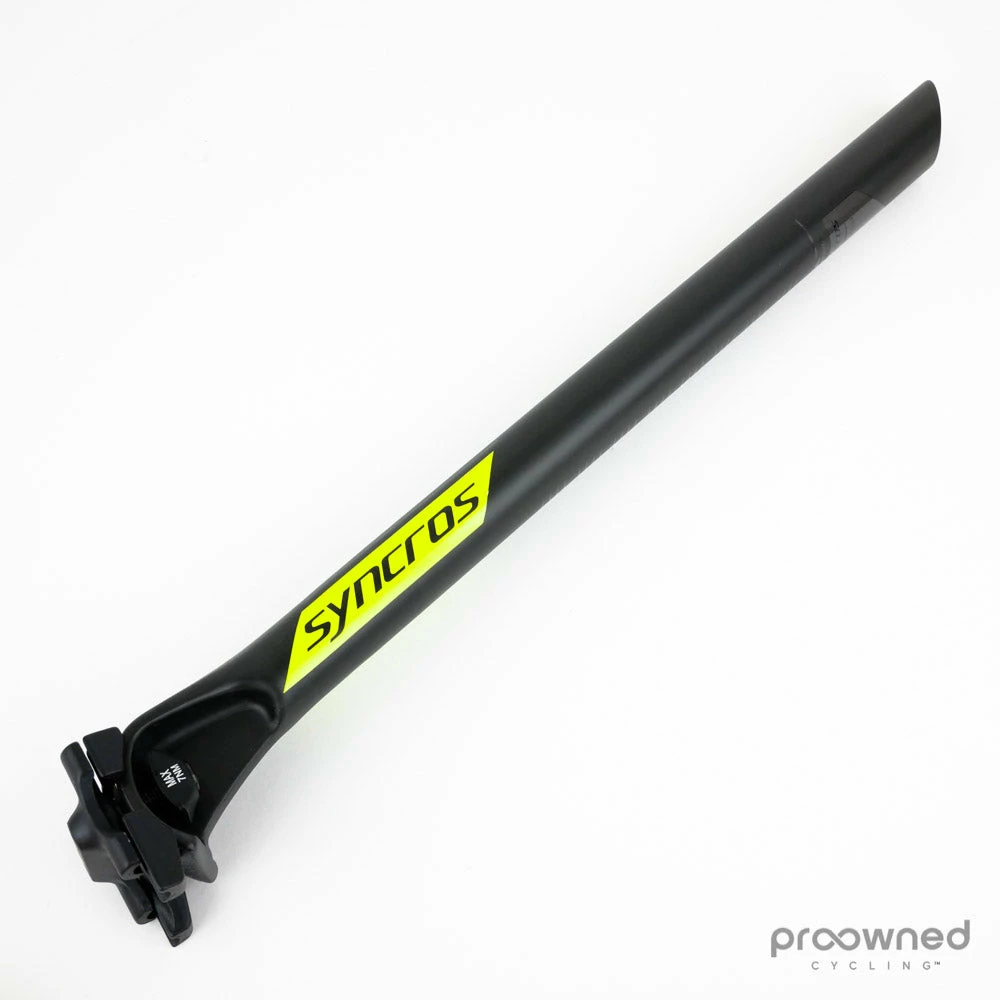 Syncros FL1.0SL Carbon Seatpost - 27.2/400mm - Black/Grey - Billede 2