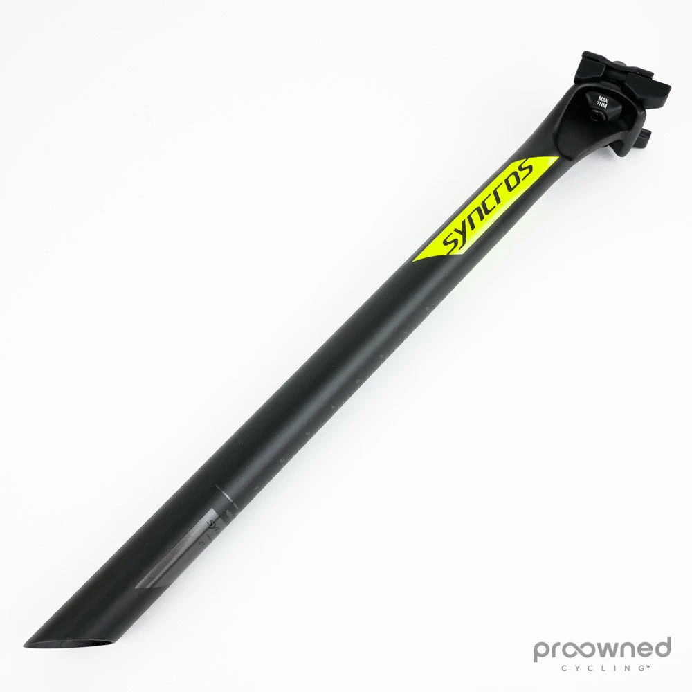 Syncros FL1.0SL Carbon Seatpost - 27.2/400mm - Black/Grey