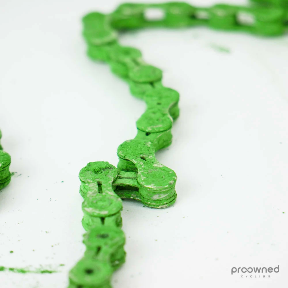 CeramicSpeed KMC X11SL UFO Chain - Green - Billede 2