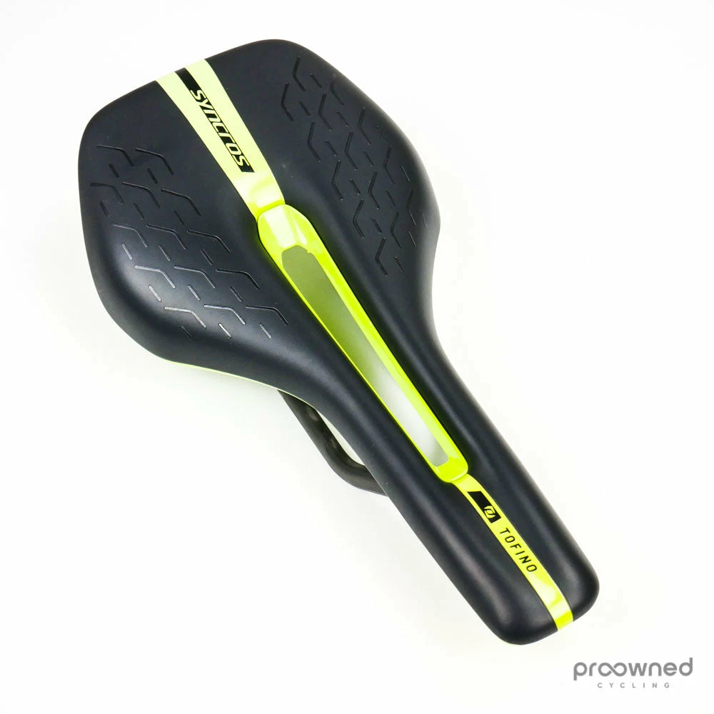 Syncros Tofino V 1.0 Cut Out Carbon Saddle - Black/Yellow