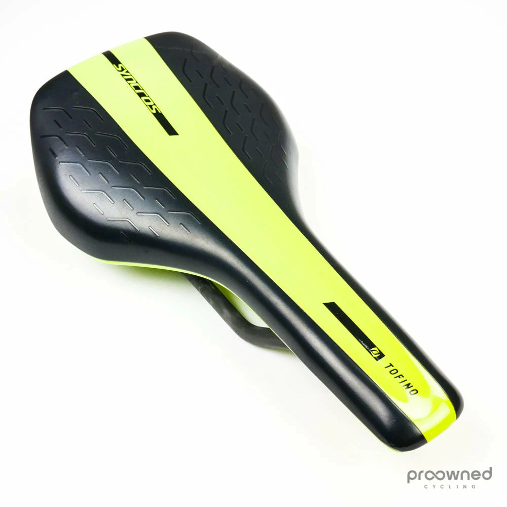 Syncros Tofino R 1.0 Carbon Saddle - Black/Yellow