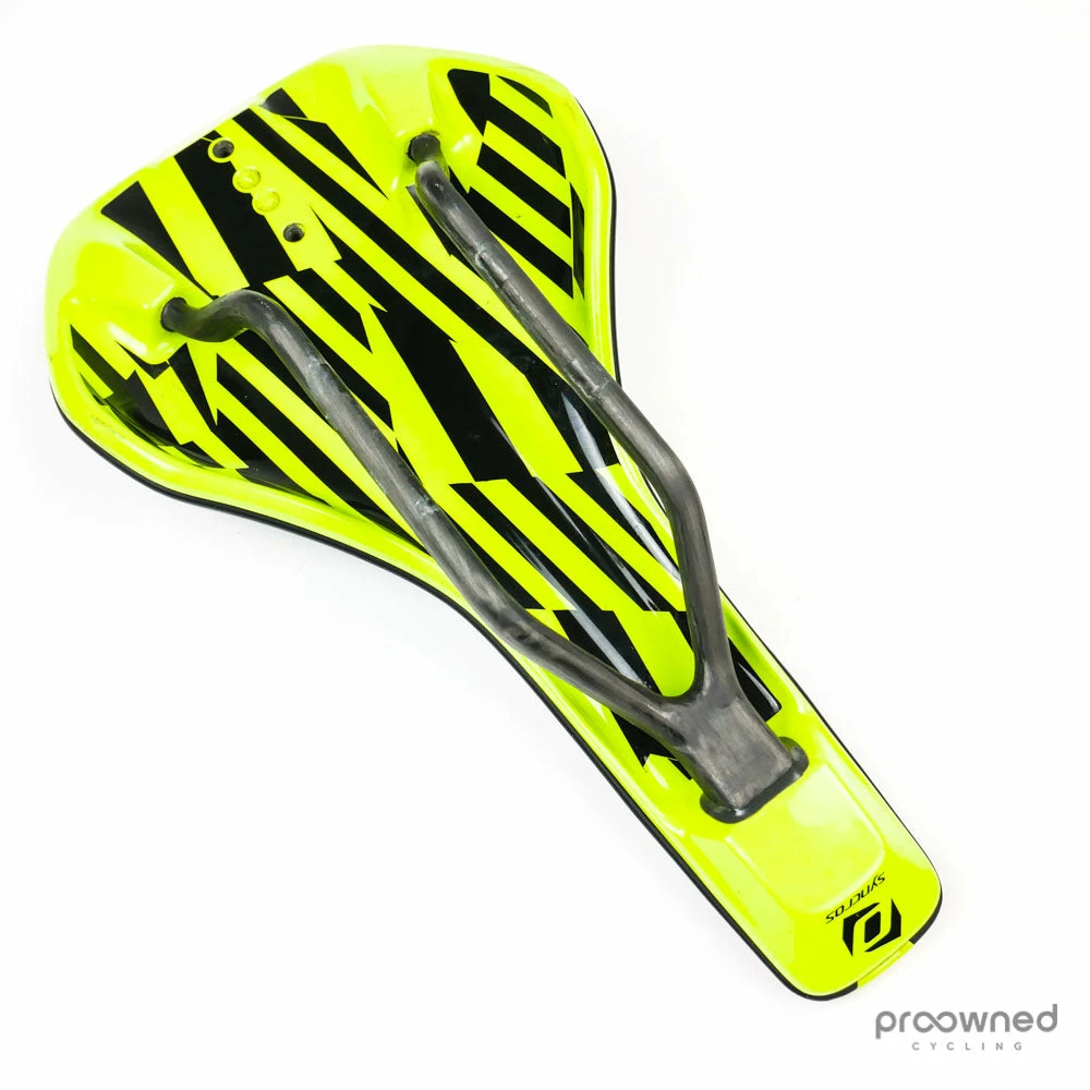 Syncros Tofino R 1.0 Carbon Saddle - Black/Yellow - Billede 2
