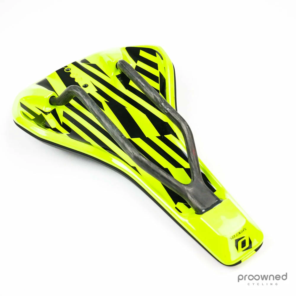 Syncros Tofino V 1.0 Carbon Saddle - Black/Yellow - Billede 2