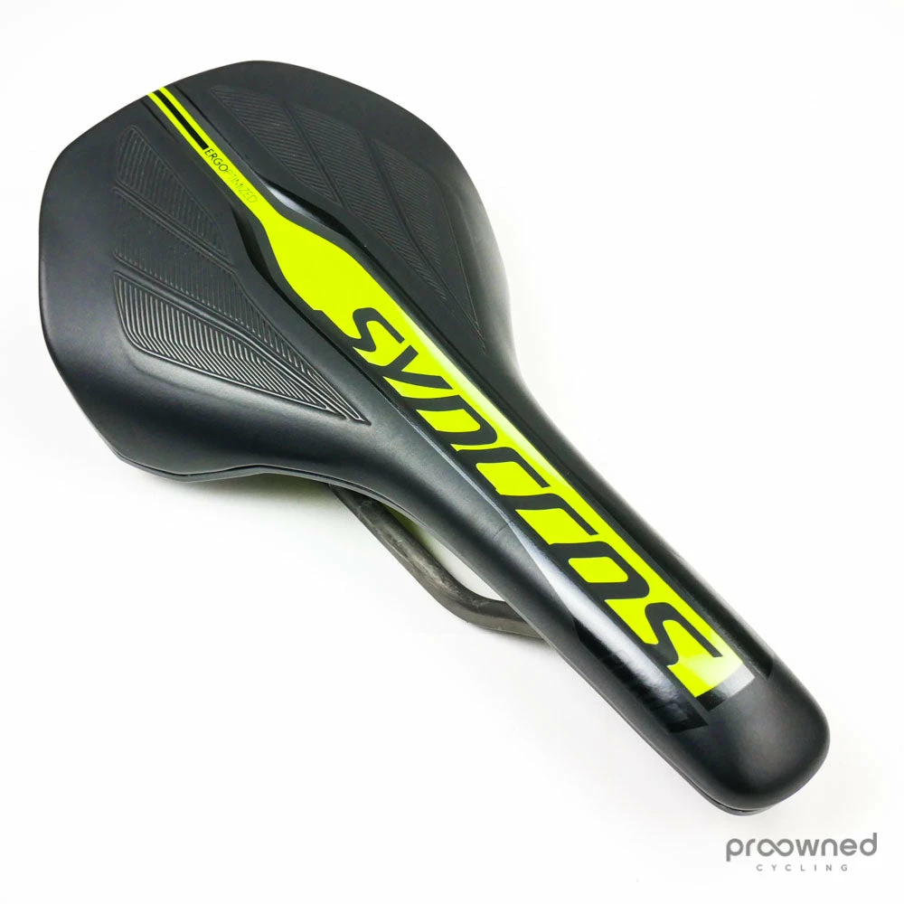 Syncros FL 1.0 Carbon Saddle - Black/Yellow