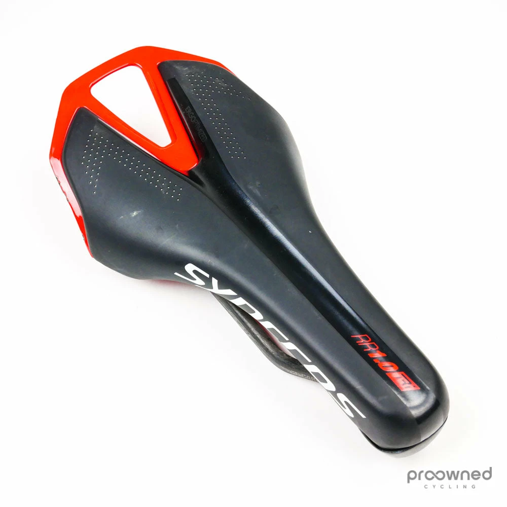 Syncros RR 1.0 Tri Carbon Saddle - Black/Red