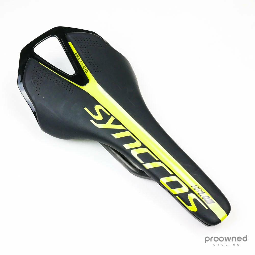 Syncros RR 1.0 Carbon Saddle - Black/Yellow