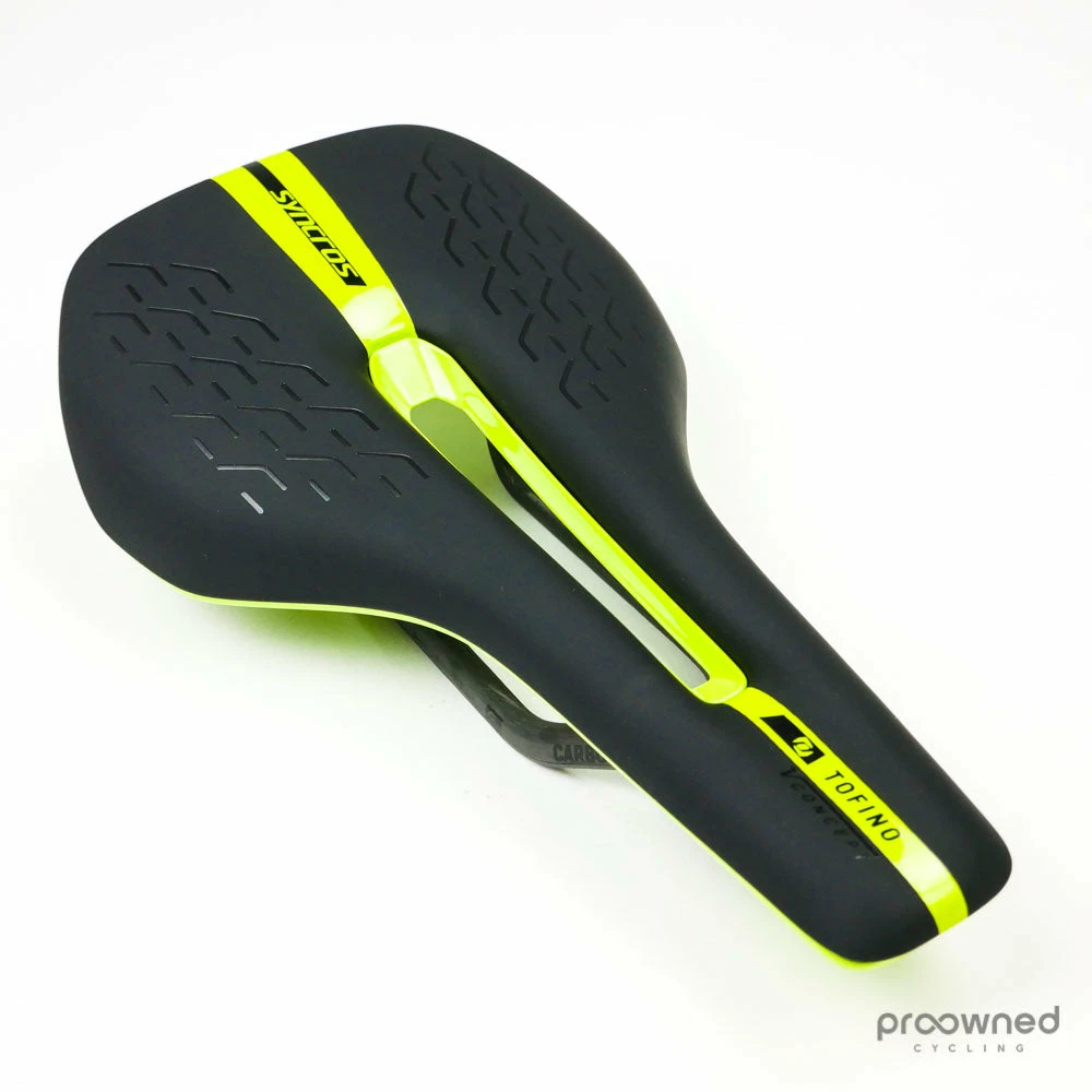 Syncros Tofino V 1.0 Carbon Saddle - Black/Yellow