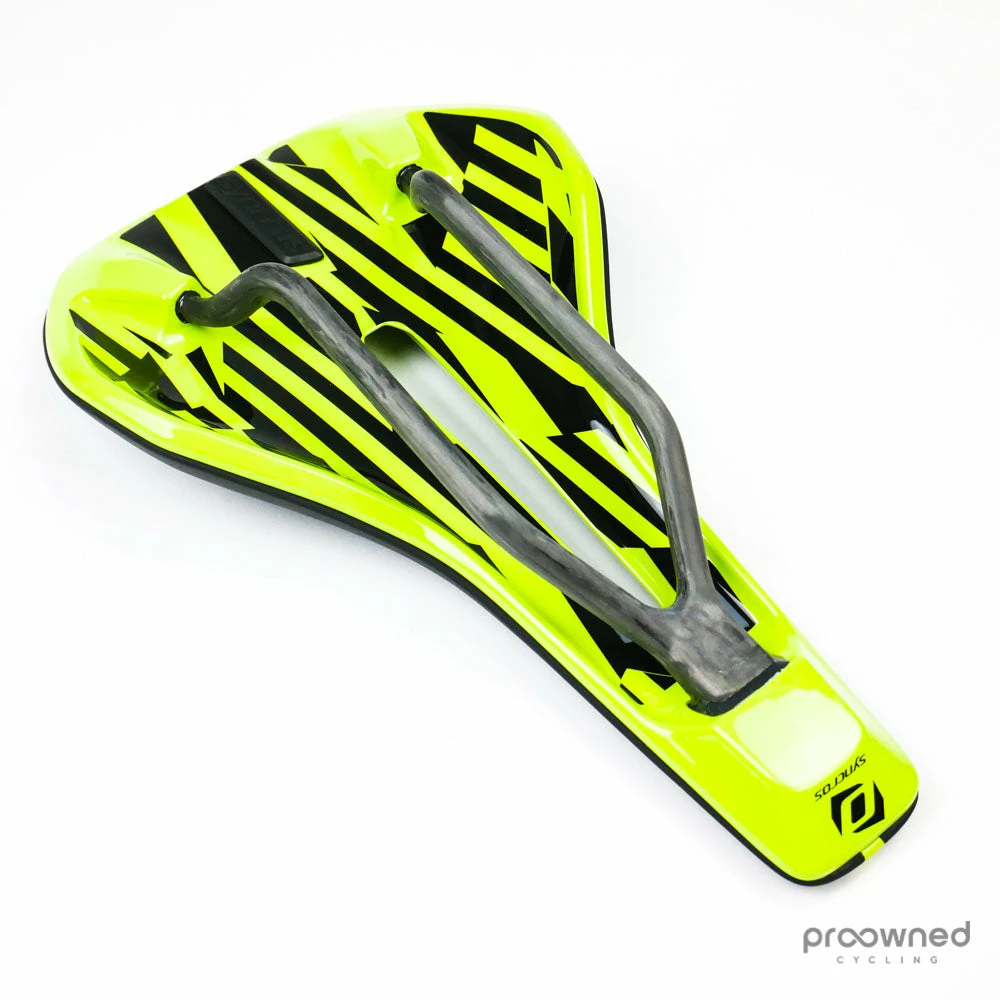 Syncros Tofino V 1.0 Carbon Saddle - Black/Yellow - Billede 2