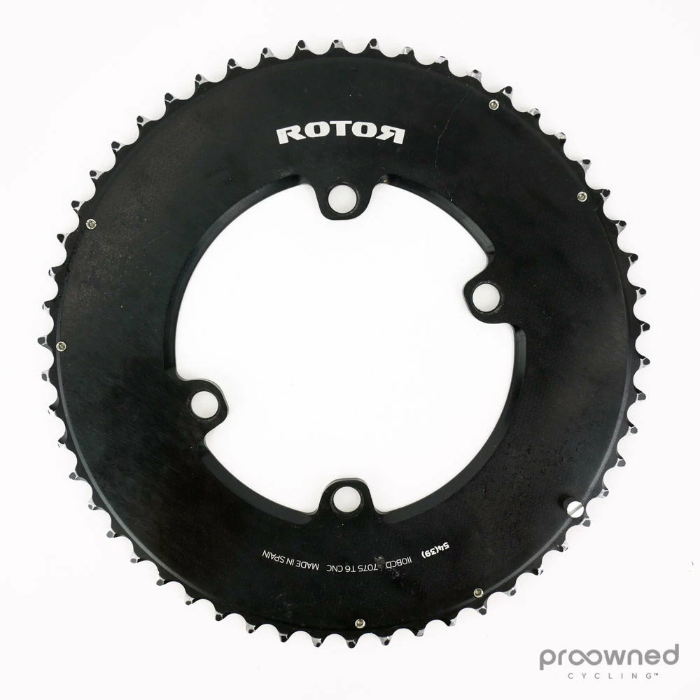 Rotor NoQ Outer Chainring - 54T 110 Bcd - 4 Bolt