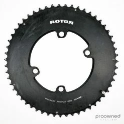 Rotor NoQ Outer Chainring - 55T 110 Bcd - 4 Bolt