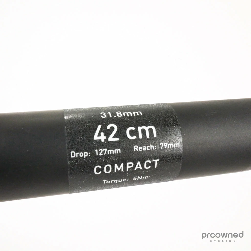 ENVE Compact Road Carbon Handlebar - 42cm - Black Logo - Billede 4