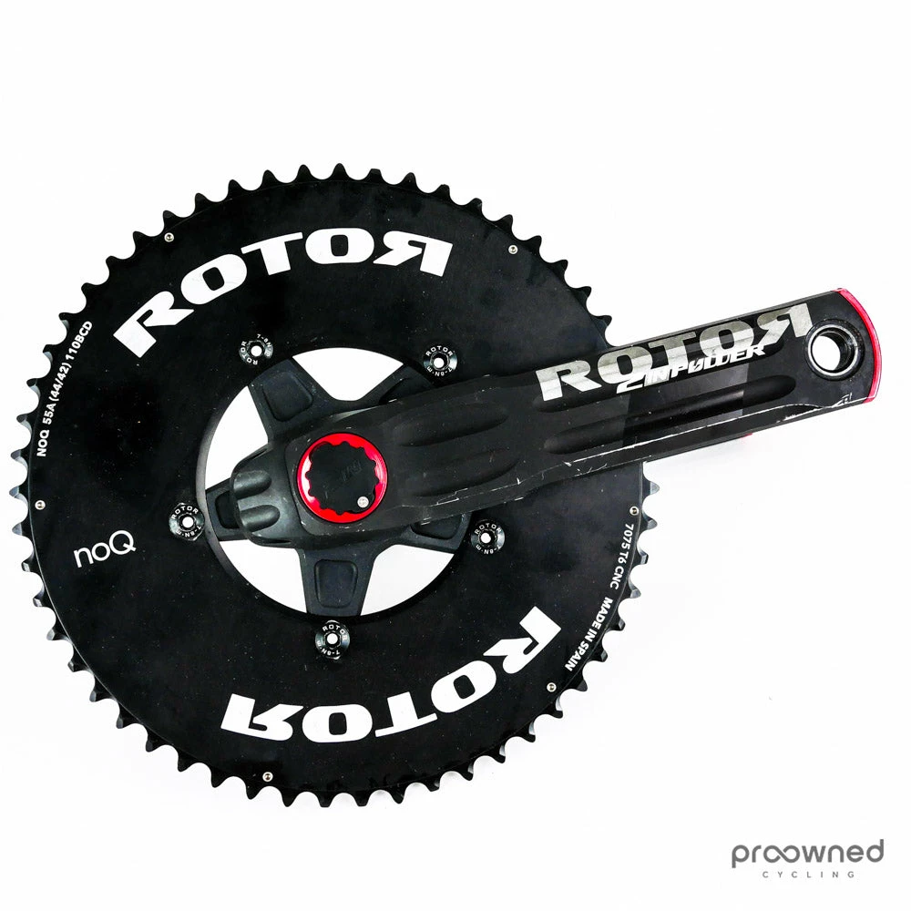 Rotor 2InPower Crankset - 54/42t - 175mm - Billede 2