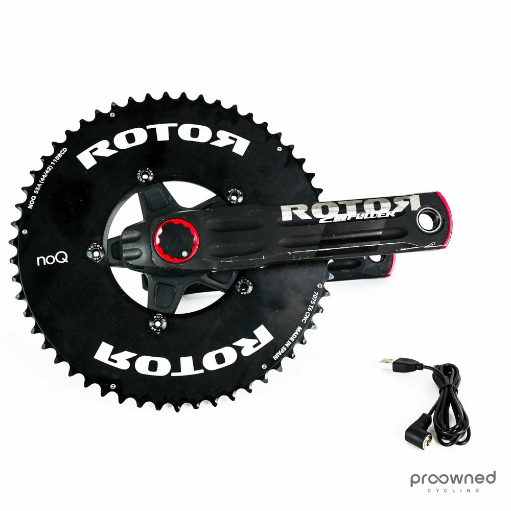 Rotor 2InPower Crankset - 54/42t - 175mm